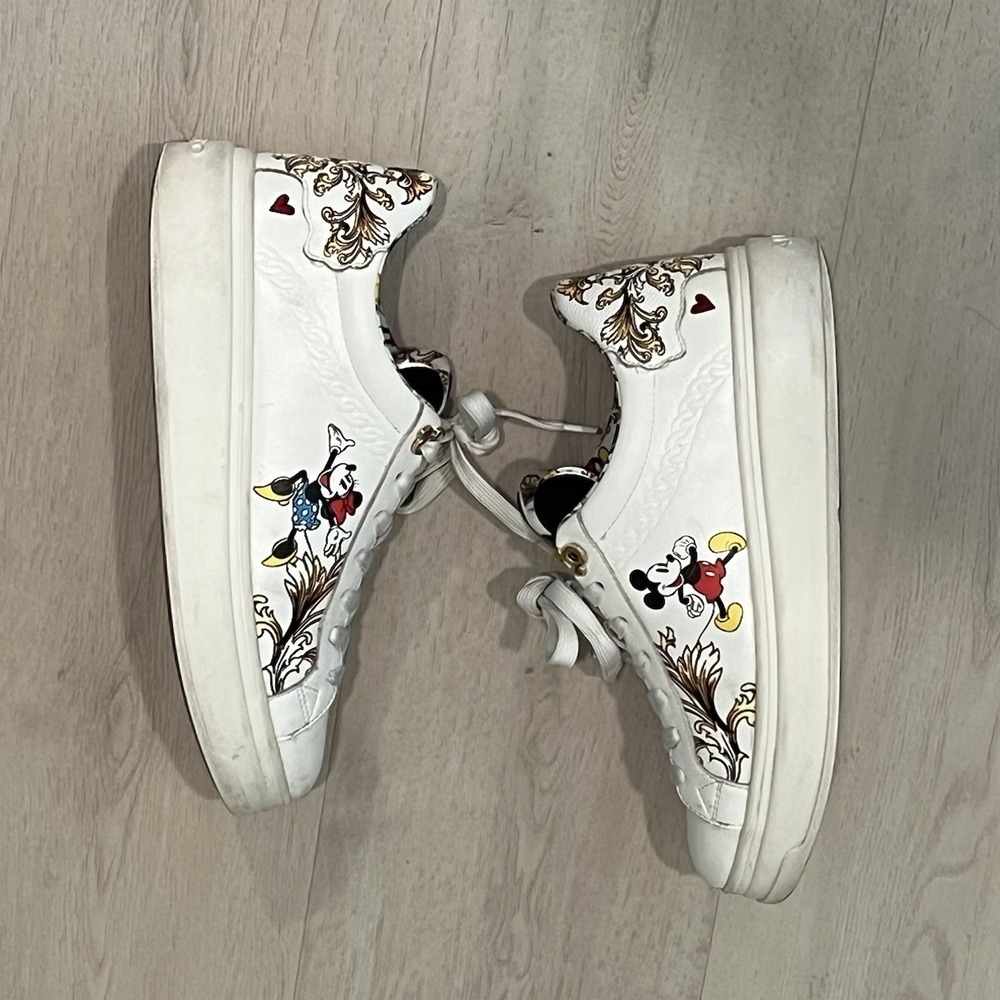 DISNEY X ALDO D100 LOW TOP SNEAKER MICKEY MINNIE WOMEN Size 8.5 Disney Adult - Picture 6 of 12